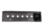 Передняя панель электроплиты Haier HCC56FO2X