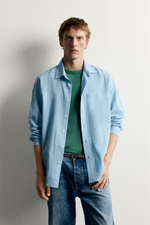 РУБАШКА RELAXED FIT В КЛЕТКУ — ZARA · 2906/306