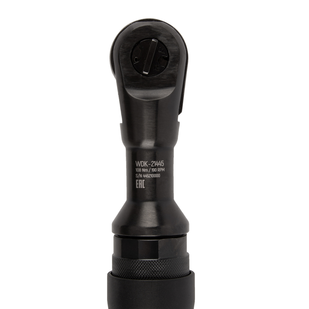 WDK-21445 Пневматическая трещотка 1/2”, 108 Нм, усиленная