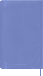 Блокнот Moleskine Classic Soft (QP616B42) Large 130х210мм 240стр. линейка мягкая обложка голубая гортензия