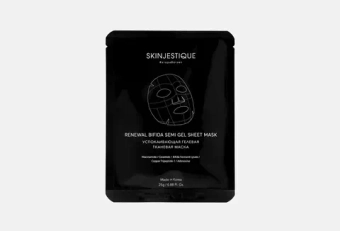 SKINJESTIQUE Успокаивающая гелевая маска Skinjestique Renewal Bifida Semi Gel Sheet Mask 1 шт 25мл
