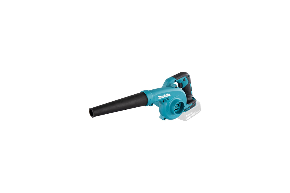 Воздуходув аккумуляторный Makita LXT 18В, 3 скорости, 3,1 м³/мин, 80 м/с, коротка насадка DUB185Z