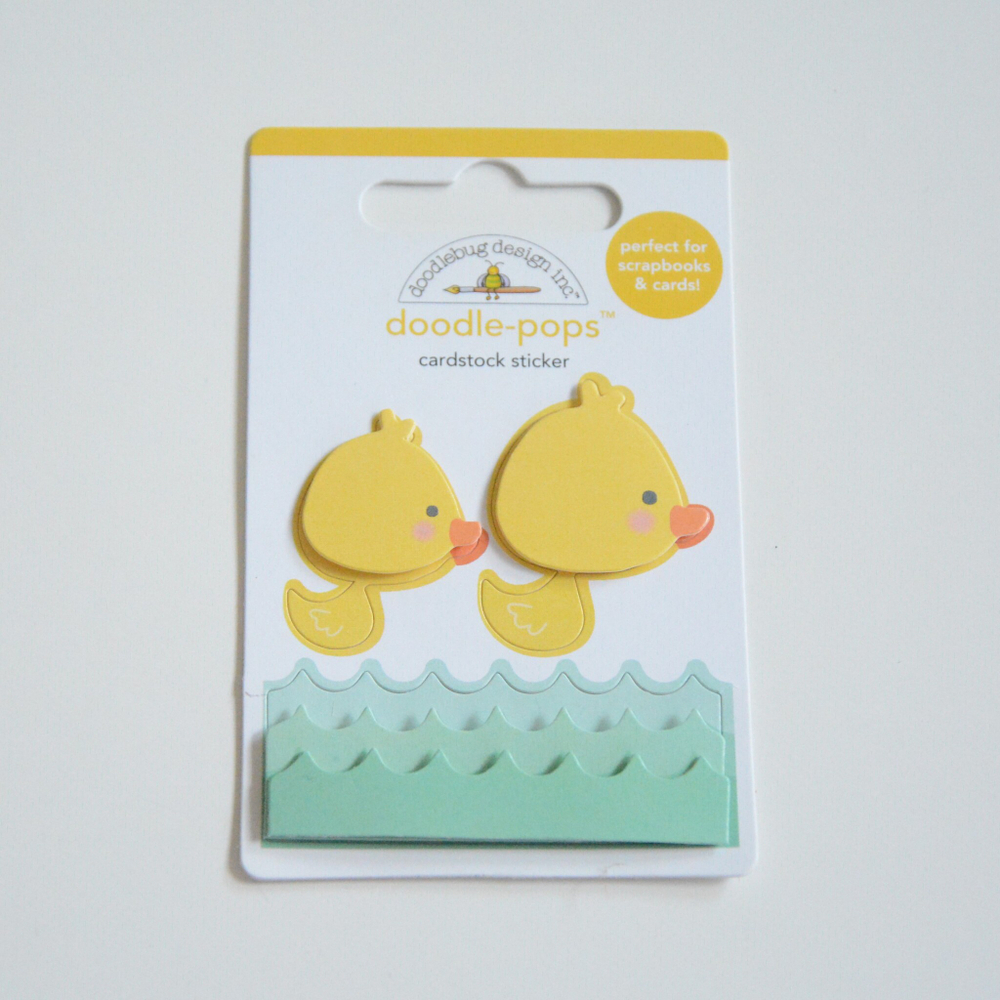Паф-стикер Утята Doodlebug Doodle-Pops 3D Stickers