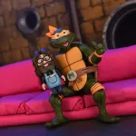 Фигурка Neca Teenage Mutant Ninja Turtles Cartoon Ultimate Michelangelo VHS