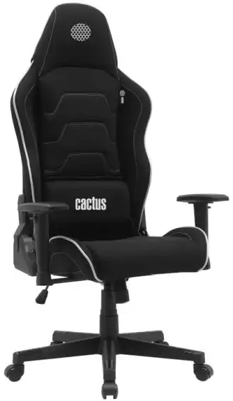 Кресло Cactus CS-CHR-MC04 черный крестов. сталь пластик черный