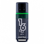 3.0 USB флеш накопитель Smartbuy 16GB Glossy Dark Grey (SB16GBGS-DG)