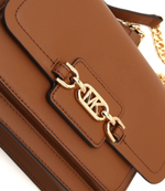 Кожаная сумка-мессенджер HEATHER Michael Kors - коричневый(32S2G7HC0L)