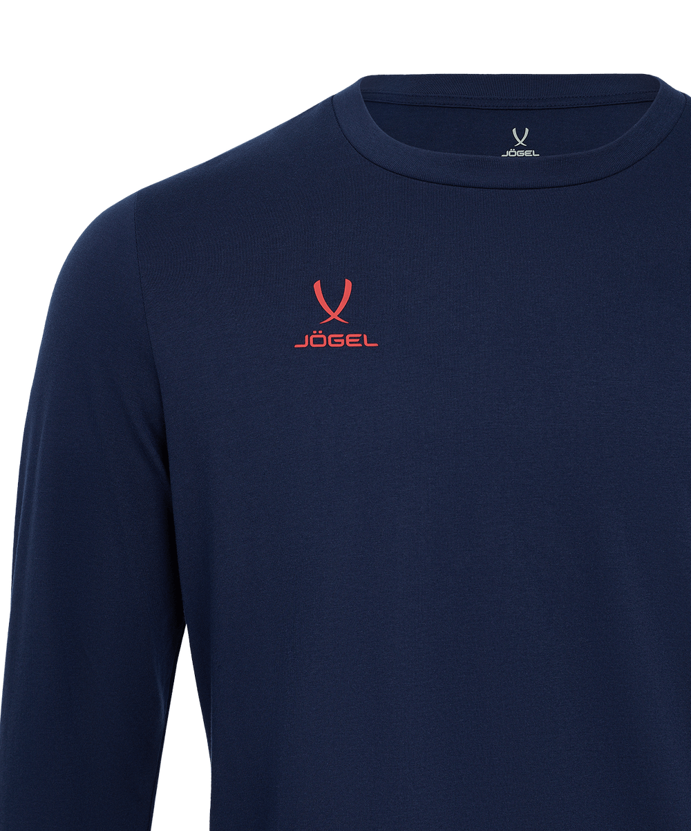 Футболка баскетбольная с длинным рукавом DIVISION PerFormDRY Pre-Match Longsleeve Jersey, темно-синий