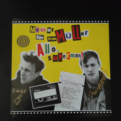 LP: Messer Für Frau Müller / Нож Для Фрау Мюллер — «Allo, Superman!» (1999/2021) [Black Vinyl] С АВТ