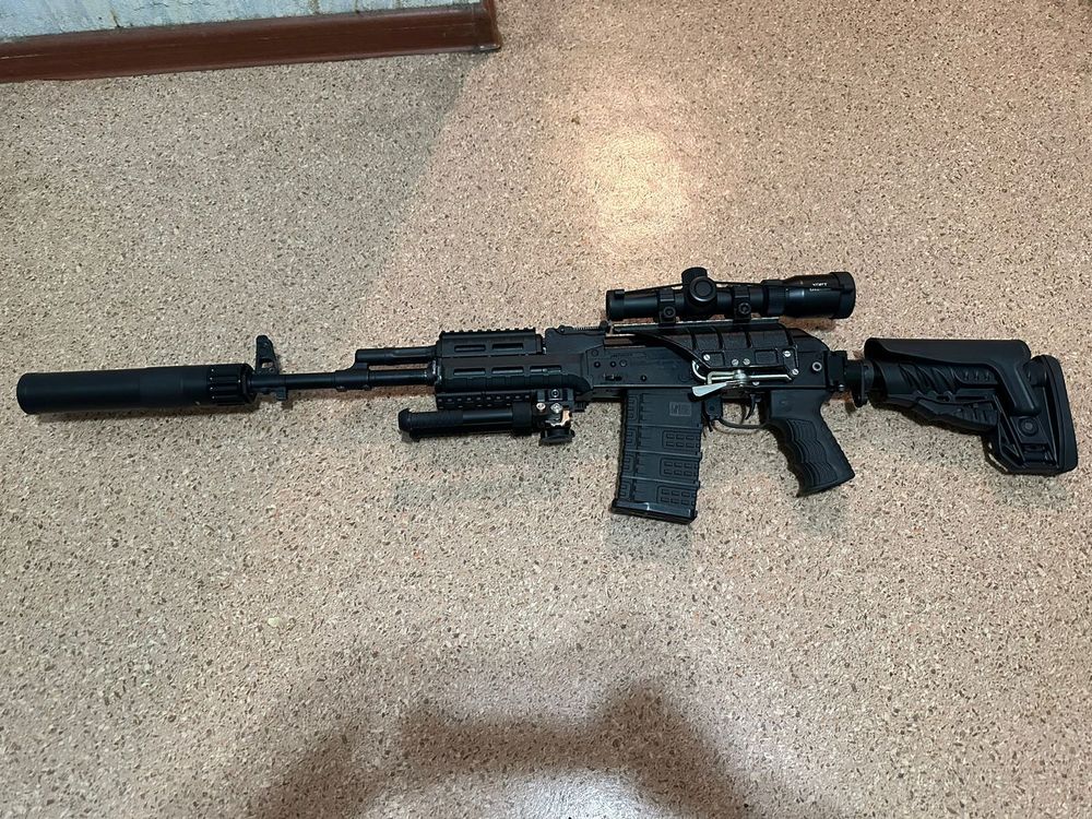 Цевье АК с планками Пикатинни и слотами M-LOK, К.Арма / K.Arma