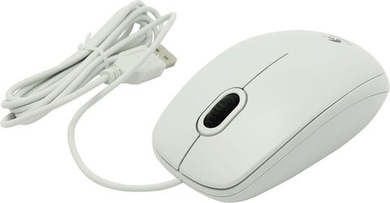 Logitech Optical Mouse B100 White (OEM) USB 3btn+Roll < 910-003360 >