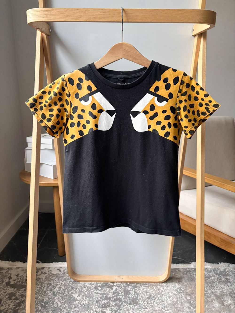 Хлопковая футболка Stella McCartney , 128