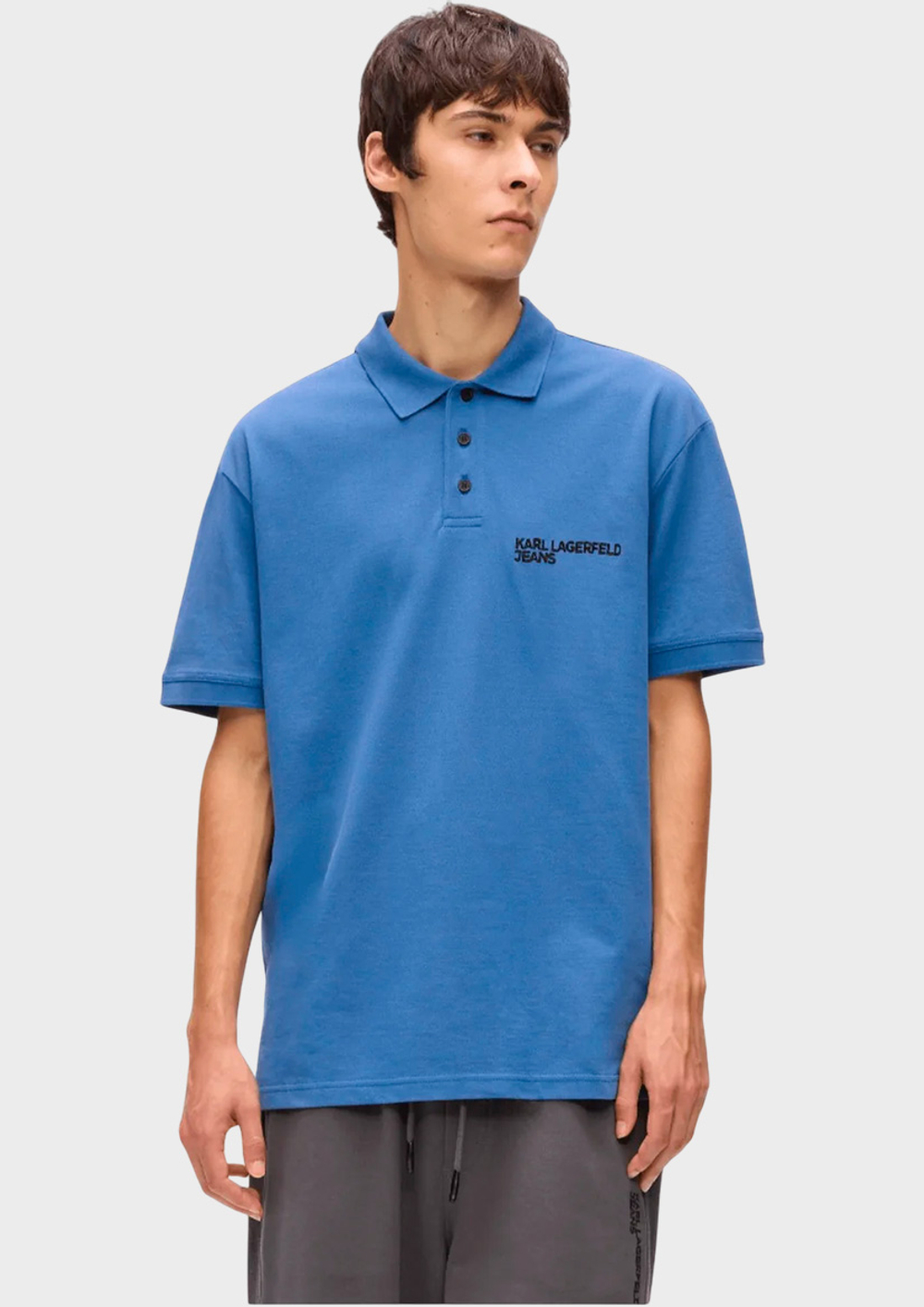Поло KARL LAGERFELD JEANS Regular Pique Polo