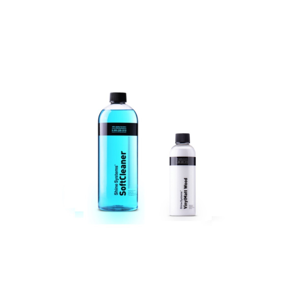 Набор по уходу за салоном SoftCleaner + VinylMatt Wood 200мл