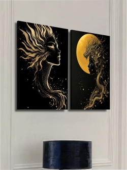 Картина Корона света, модульная 50x70см 2шт.