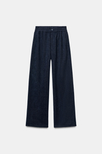ШИРОКИЕ БРЮКИ С ЭЛАСТИЧНЫМ ПОЯСОМ — ZARA