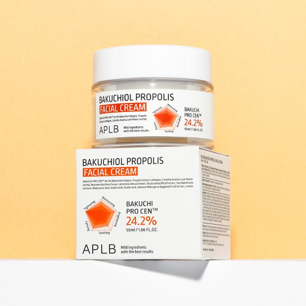 APLB Bakuchiol Propolis Facial Cream крем для лица с бакучиолом и прополисом для эластичности кожи