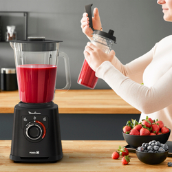 Высокоскоростной блендер Moulinex PerfectMix+ с бутылкой для смузи LM87G810