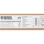 Конвектор электрический плинтусный ATRIC-450, 230 В, 450 Вт, ТЭН Denzel