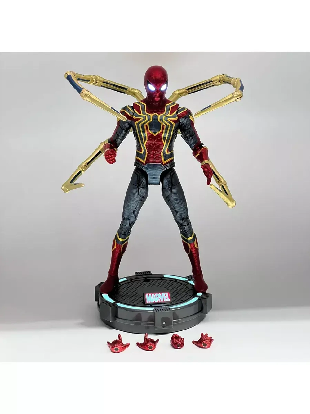 Фигурка Человек Паук Spider Man Марвел ZD Toys 1607-03 свет