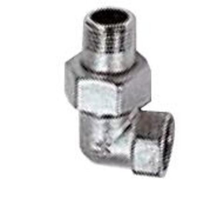 Переходник угловой 90 град 1/2" G2 M/F, ALFA (Италия)