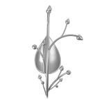 Держатель для украшений orchid, серый