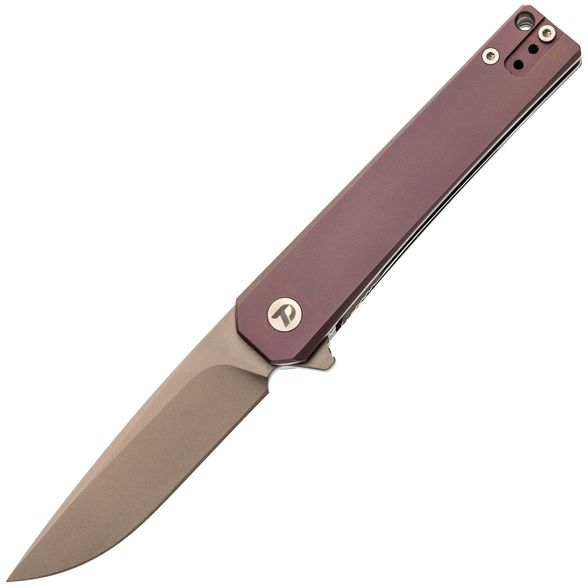 Цена наСкладной нож Dr.Tech Urban D4286P, сталь D2, рукоять TC4, фиолетовый