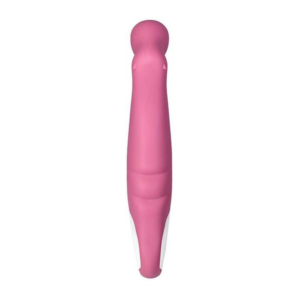 Вибратор Satisfyer Vibes Petting Hippo (12 режимов ) (Цвет: красный)