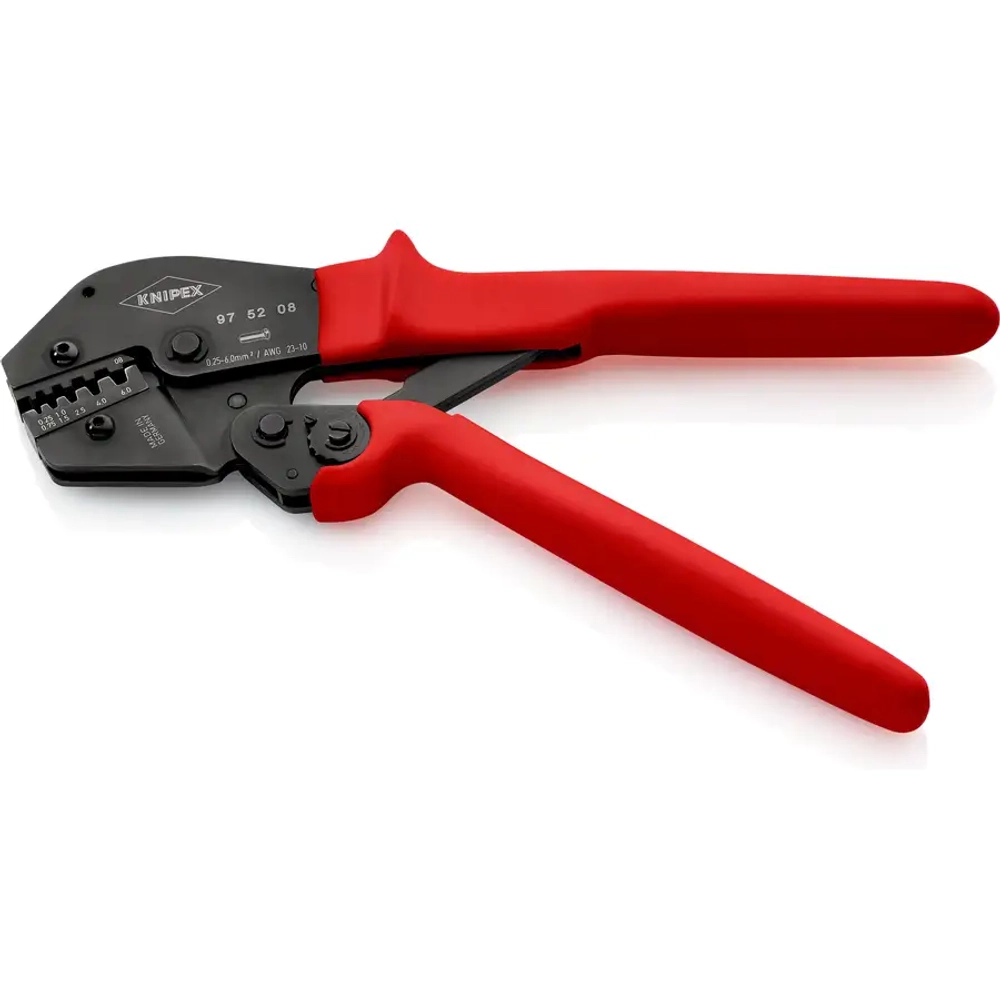 Клещи зажимные для опрессовки чернёные 250 мм Knipex 97 52 08