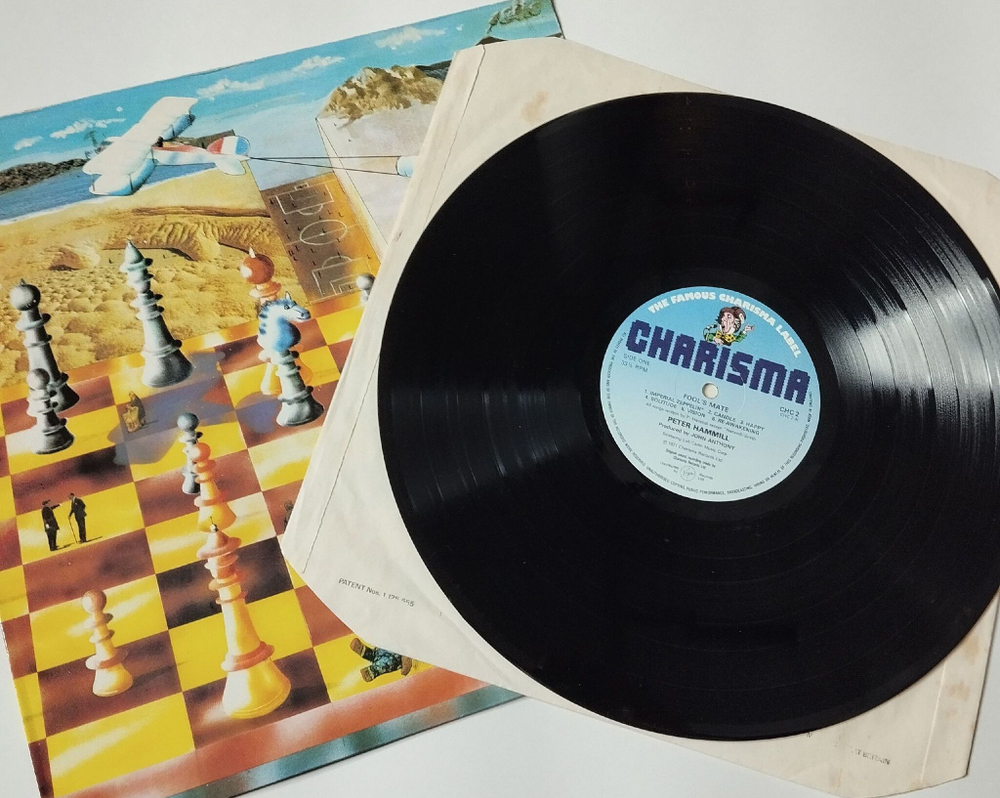 Винтажная виниловая пластинка LP Peter Hammill Fool Mate (UK 1976)