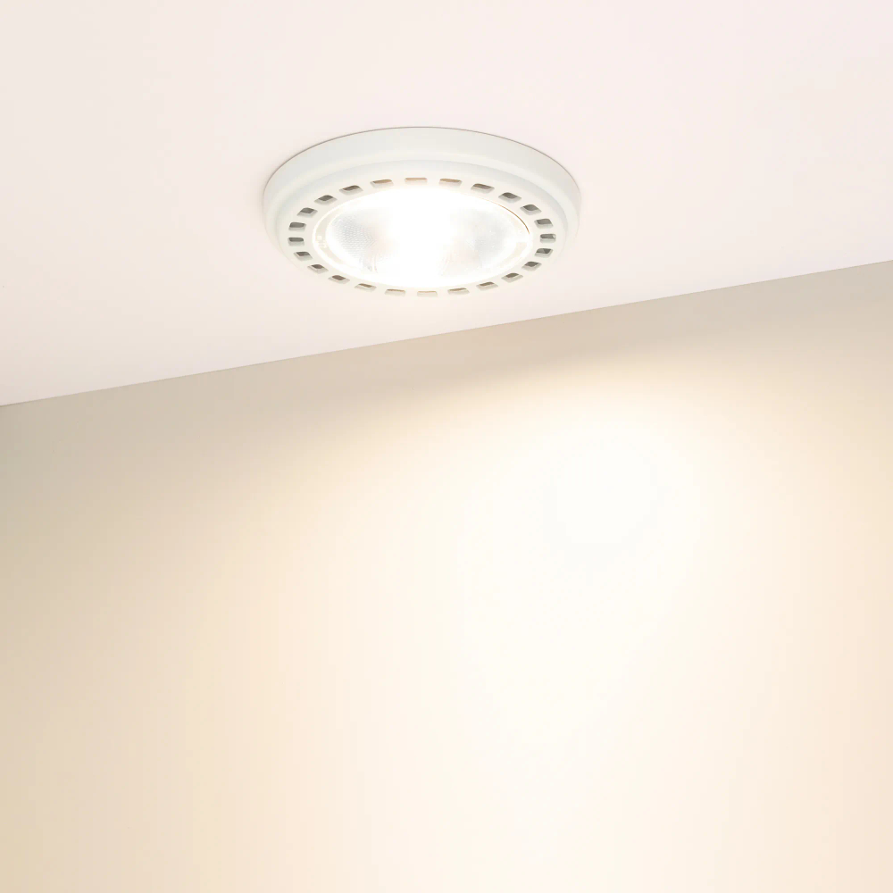 Лампа AR111-UNIT-G53-15W- Day4000 (WH, 24 deg, 12V) (Arlight, Металл) 026886