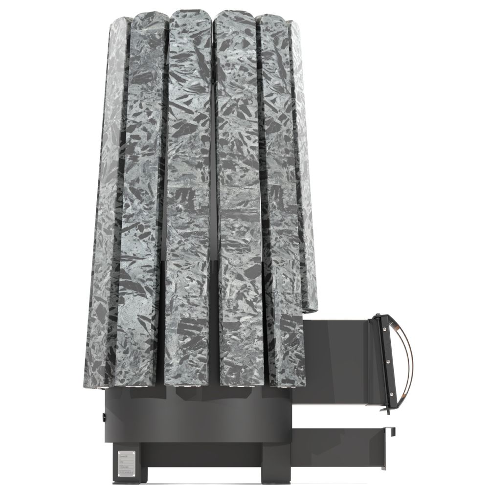 Дровяная банная печь Grill'D Cometa Vega 240 Long Stone (Серпентинит)