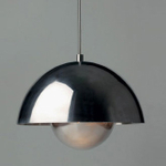 Люстра Flowerpot by Verner Panton (красная)