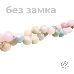 Нить бусин берилл 12 мм