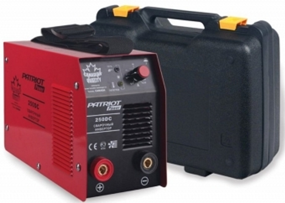 Сварочный инвертор Patriot power 250DC кейс