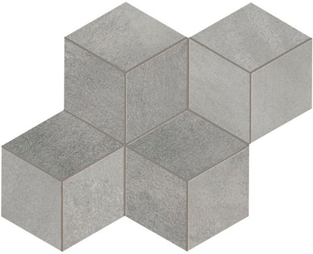 Мозаика Blaze Aluminium Mosaico Esagono LAPP