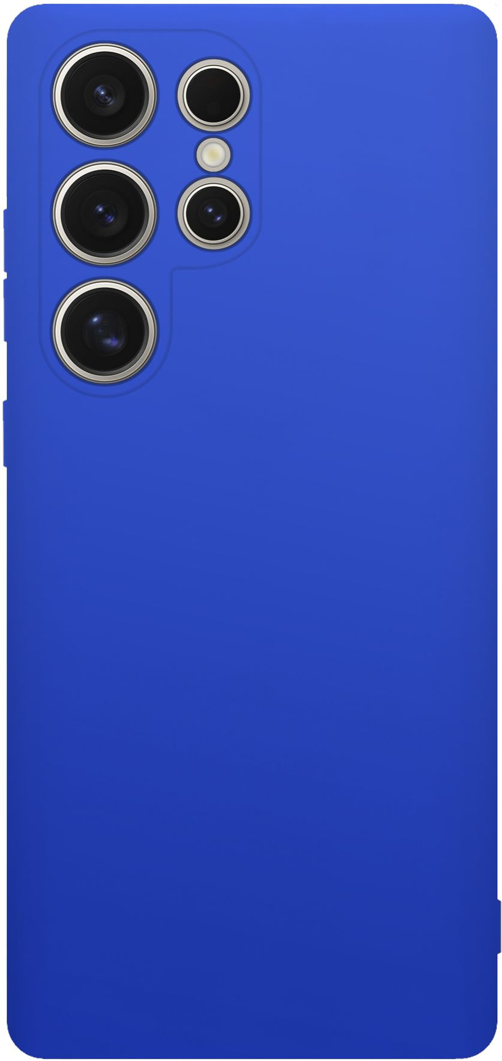 Мягкий Soft Touch чехол из силикона для SAMSUNG GALAXY S24 ULTRA с бархатной подкладкой