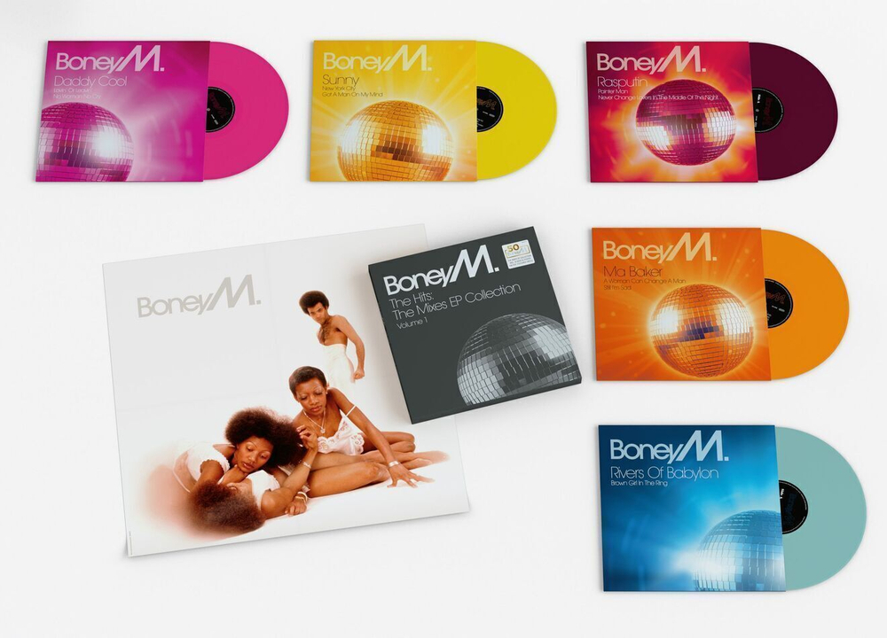Boney M. / The Hits: The Mixes EP Collection (Volume 1)(Limited Edition)(Coloured Vinyl)(5x12"Vinyl EP)