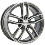 Диск колесный BBS SX 8.5x19 5x120 ET32 CB82.0 platinum silver/diamond cut