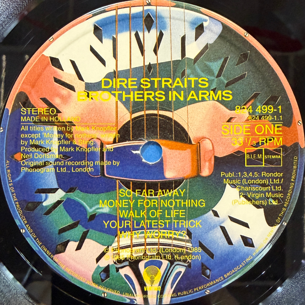 Dire Straits - Brothers In Arms (Голландия 1985г.)