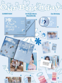 (ПРЕДЗАКАЗ) Альбом OURBIRTHDAY - OUR BIRTHDAY 1st Single Album PHOTOBOOK RANDOM Version
