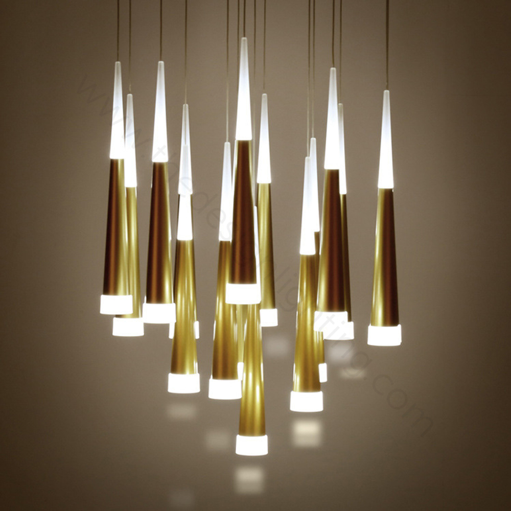 Pendant design lamp Droplight   (Gold)