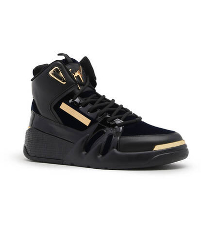 Skórzane кроссовки BBS TALOGO Giuseppe Zanotti - черный(RU20064)