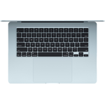 Ноутбук Apple MacBook Air 15 (M4, 10C/10C), 16/256GB, Sky Blue (Небесно-голубой) MC7A4