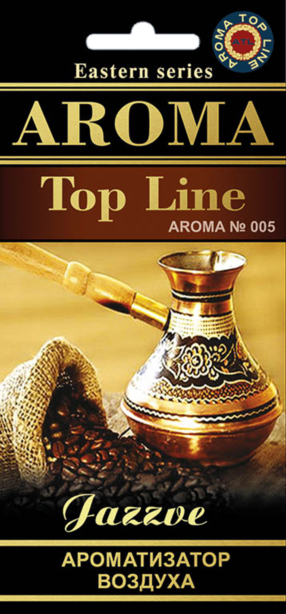 Ароматизатор для автомобиля AROMA TOP LINE №005 JAZZVE картон