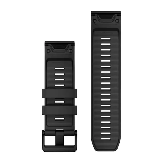 Ремешок Garmin Fenix QuickFit 26 мм, черный силикон 010-13393-02