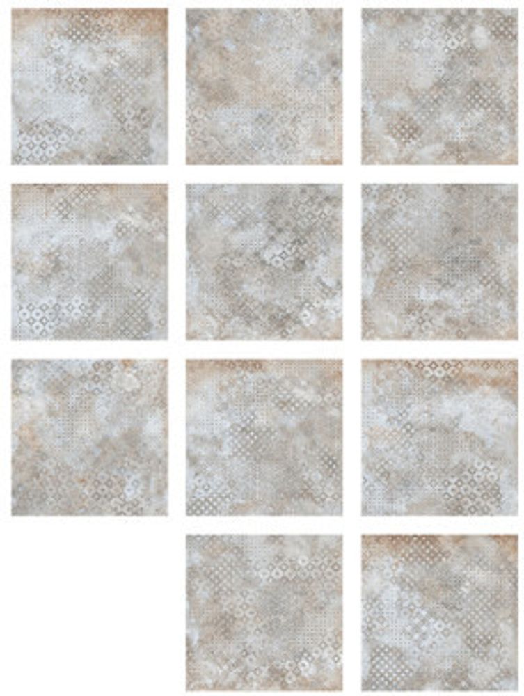 Керамогранит SILK Mystical Charm Crema Relief Matt