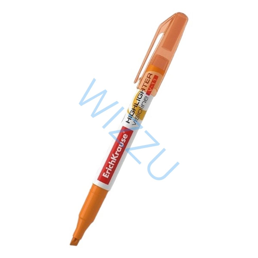 Текстмаркер erichkrause visioline v-11 mini neon цвет чернил оранжевый