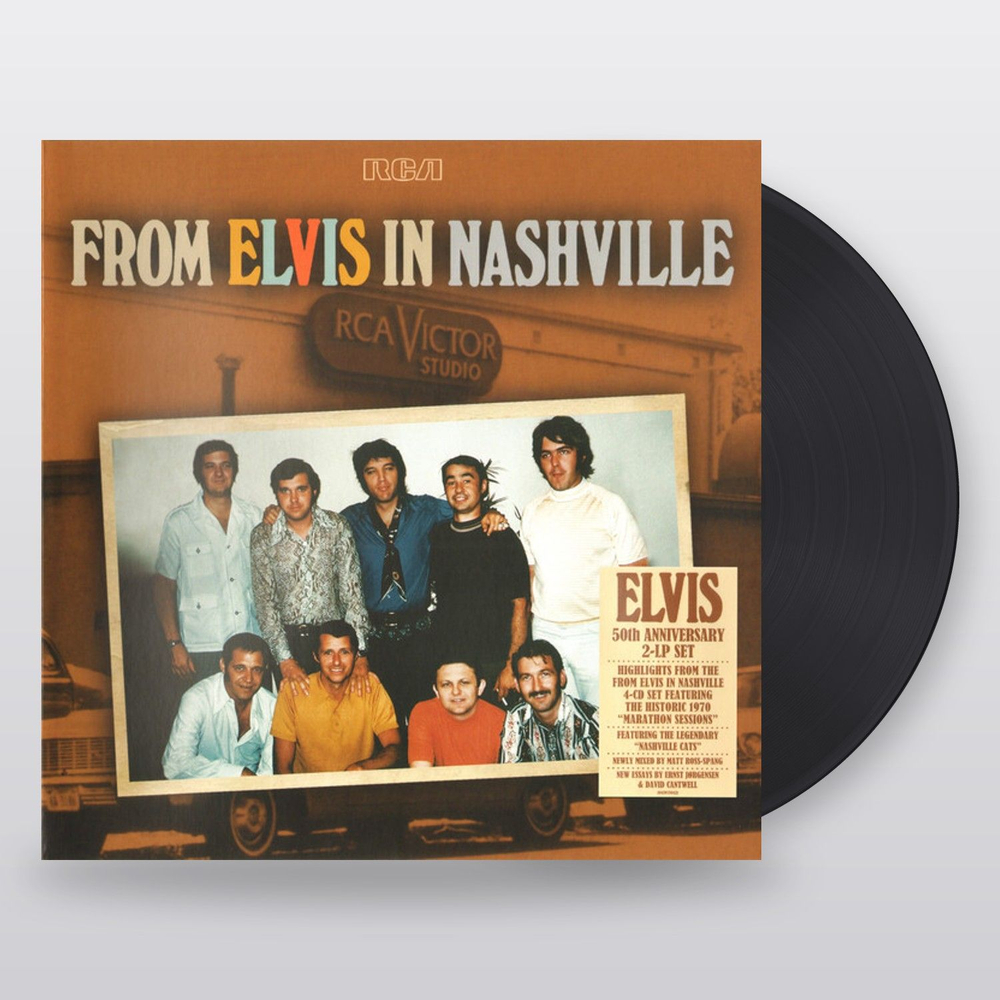 Elvis Presley — From Elvis In Nashville (LP)
