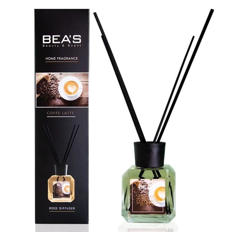 Фото товара Ароматический диффузор для дома BEA'S Coffe Latte (Кофе Латте) 120 ml